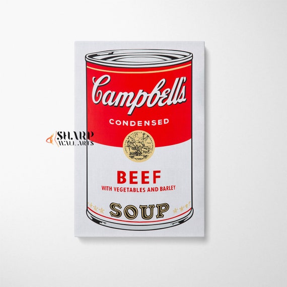 Pop Art Andy Warhol Soep