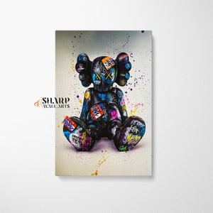 GRAFFITI WALL ART Banksy Style Artwork Street Art Print Modern Large Pop Art Wall Art Graffiti Art Painting Pop Art Canvas Decor
