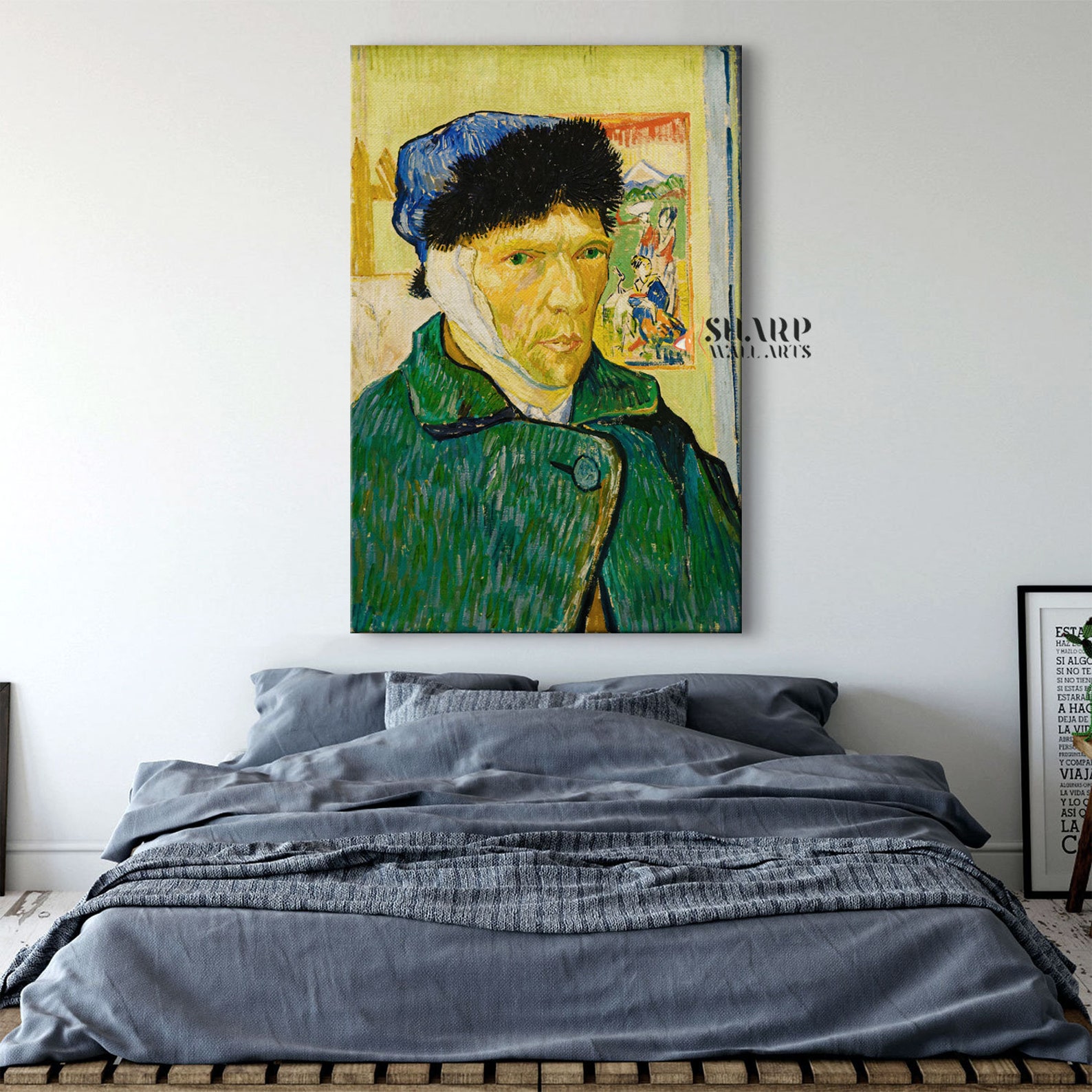 Vincent Van Gogh Self-portrait With Bandaged Ear Wall Art - Etsy