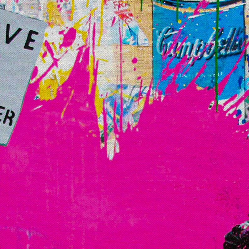 BANKSY WALL ART Banksy Canvas Banksy Love is the Answer Banksy Etsy