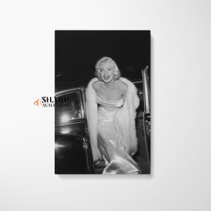 MARILYN MONROE Wall ART Hollywood Wall Art, Iconic Wall Art, Girly Wall Art Fashion Art Print 60s Wall Art Glam Wall Art Fashion Photography