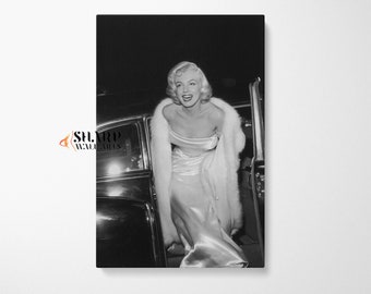 MARILYN MONROE Wall ART Hollywood Wall Art, Iconic Wall Art, Girly Wall Art Fashion Art Print 60s Wall Art Glam Wall Art Fashion Photography
