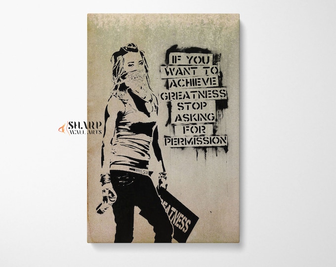 Banksy Wall Art