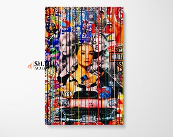 HOLLYWOOD ART Marilyn Monroe Wall Art, Audrey Hepburn Wall Art, Brigitte Bardot Wall Art, Hollywood Wall Art Famous Art Prints Glam Wall Art