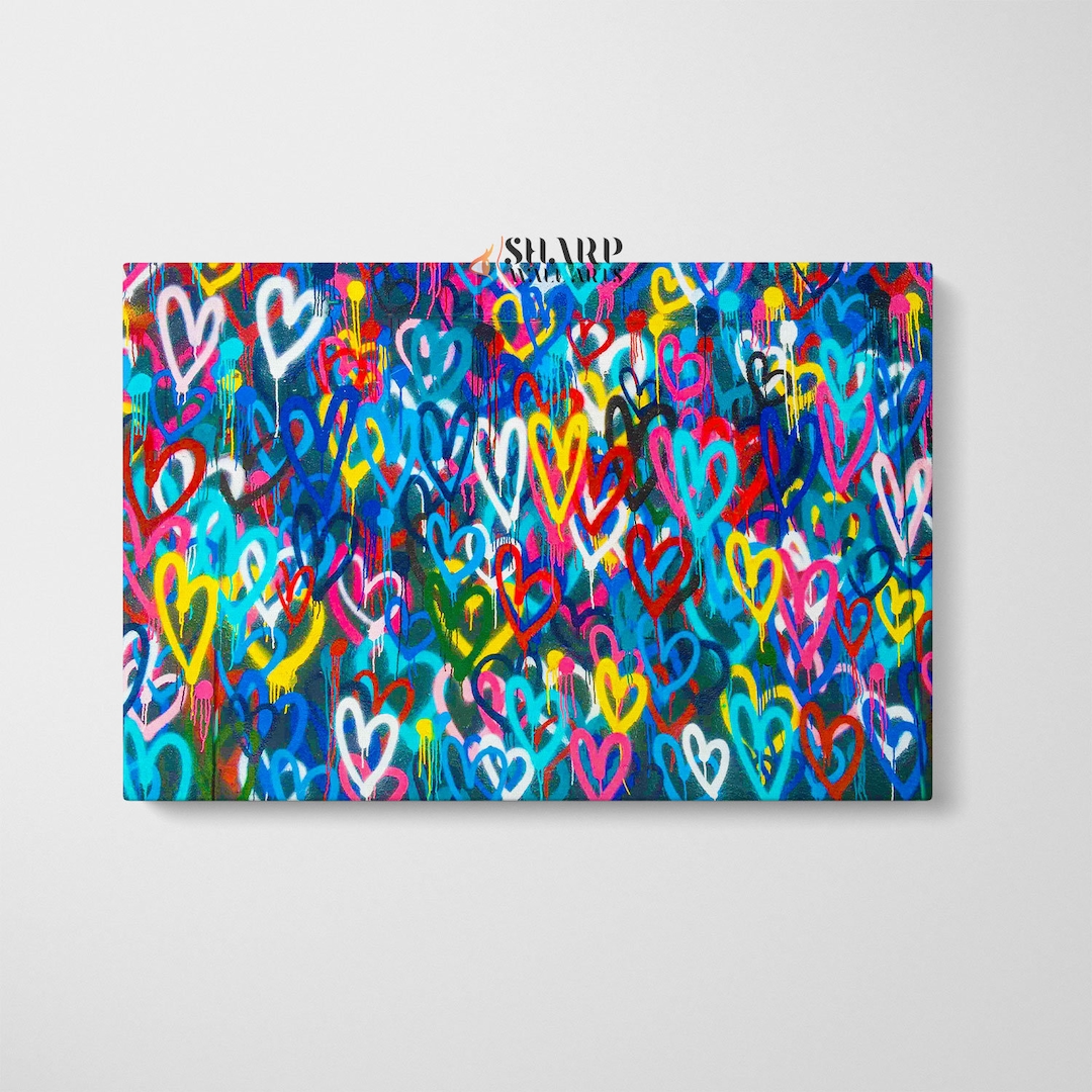 バンクシー Banksy Love Hurts エスタンプ リトグラフ Love Hurts, 2012 - Banksy Explained
