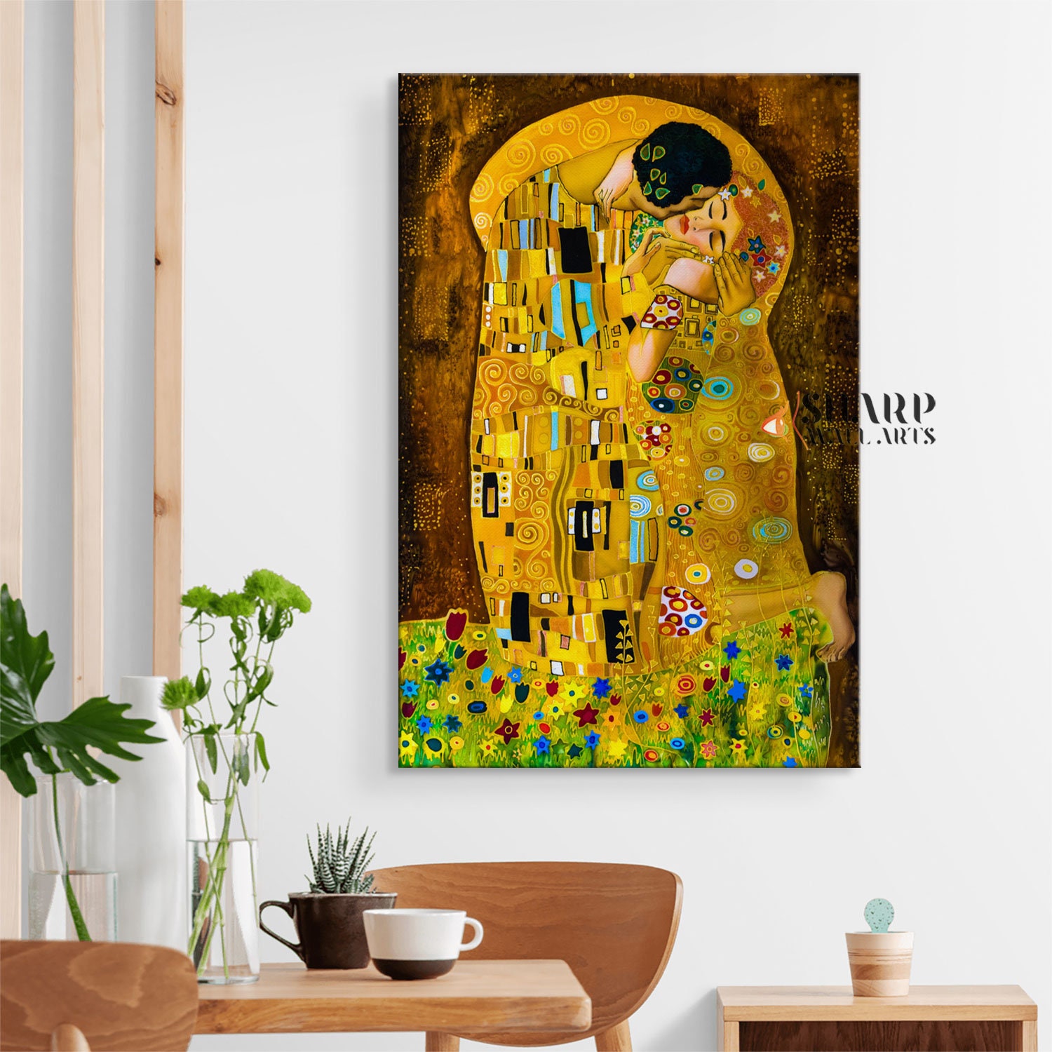 GUSTAV KLIMT PRINT the Kiss, Gustav Klimt Poster, Klimt Wall Art