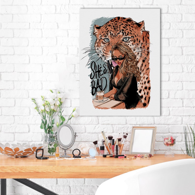 Girly Wall Art Framed Fashion Wall Art Trendy Wall Art Fashion Wall Art Fashion Illustration Wall Art Fashion Artwork Fashion Prints