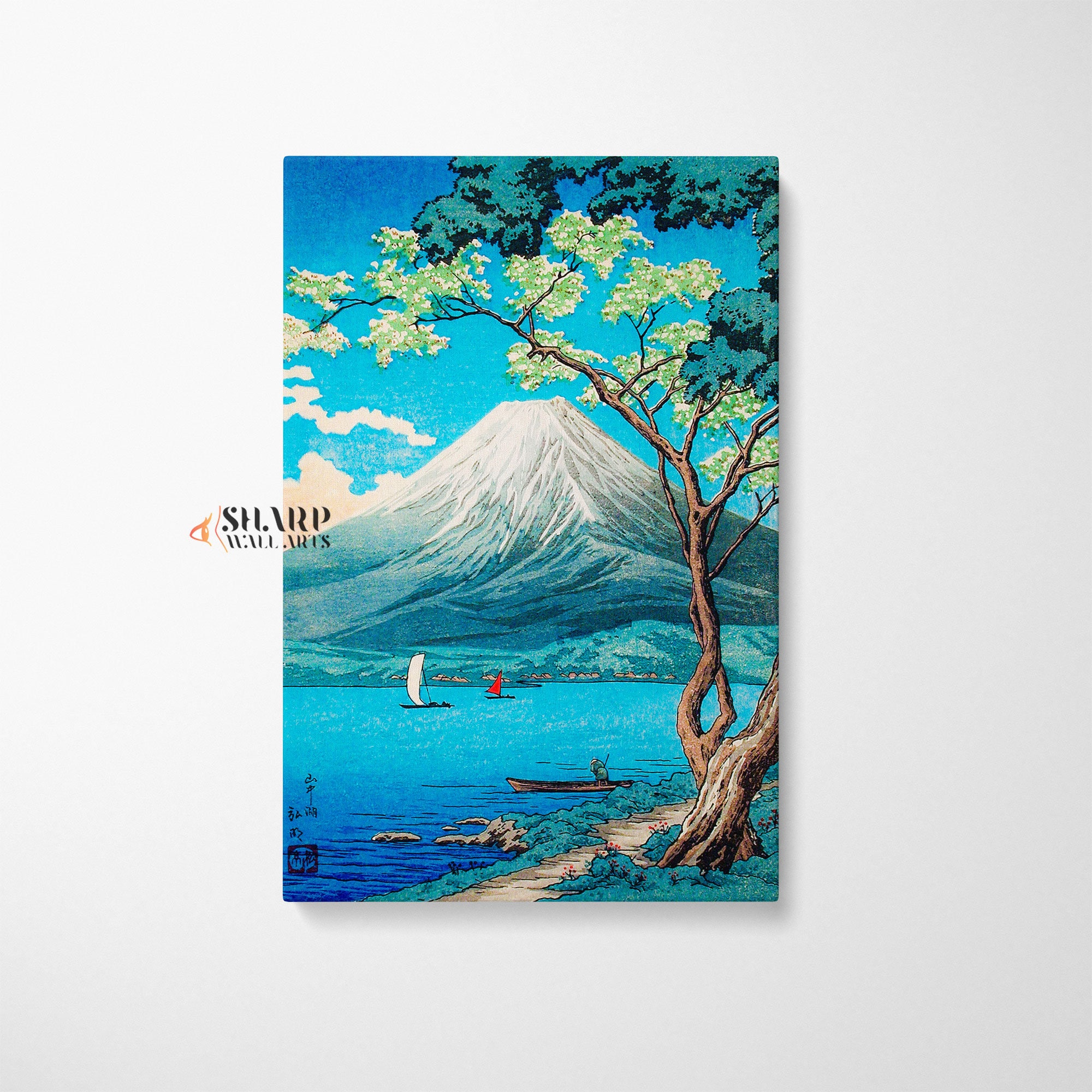 富士山 Mt.Fuji 書家：野原神川ガラスオブジェ 手書き il_fullxfull.3833957182_ffib.jpg