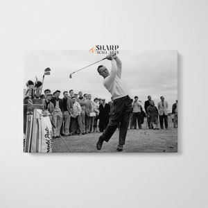 ARNOLD PALMER Golf Wall Art, Golf Wall Art, Golf Gifts for Men, Golf Canvas, Golf Artwork Gift, Arnold Palmer Print, Golf Club Wall Art