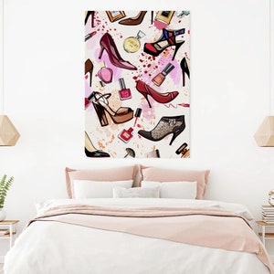 Fashion Canvas, Fashion Wall Art, Shoe Art, Shoes Wall Art, Shoe Poster ...