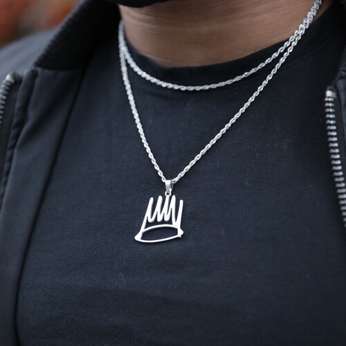 J.Cole Dreamville Pendant Born Sinner Necklace