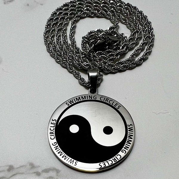 Pendentif cercles de natation