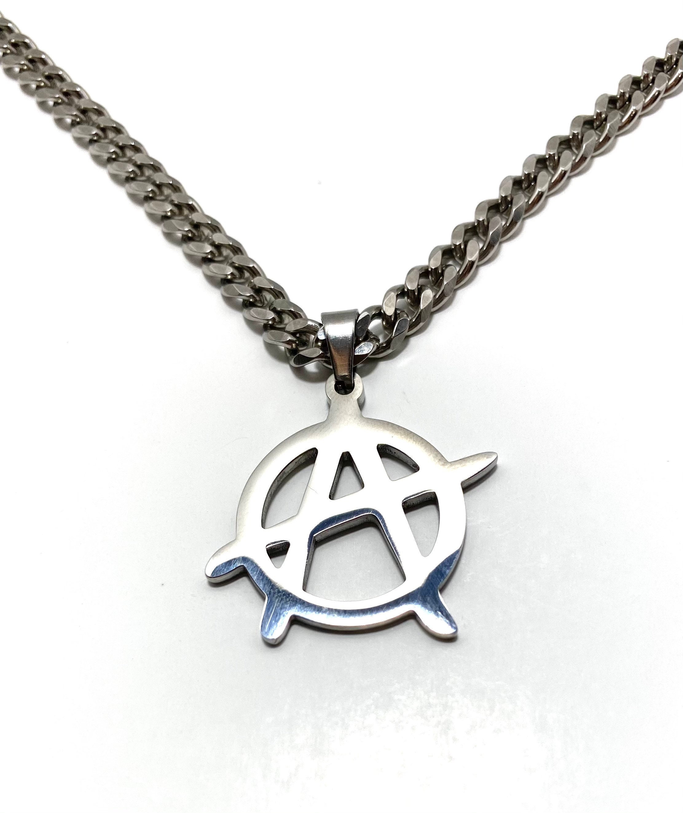 Anarchy Pendant Etsy