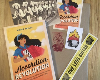 Accordion Revolution: Book by Bruce Triggs (signed and personally-stamped, w/ bonus ebook, 2019)
