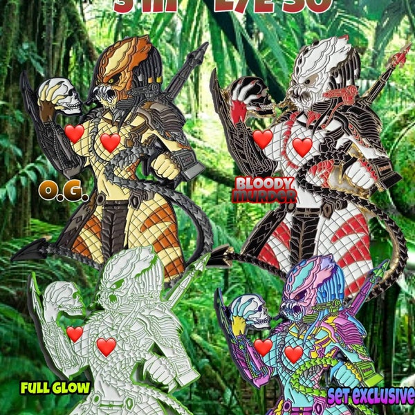 Sexy Predator Queen Enamel pin