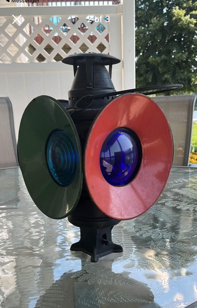 Railroad Lanterns Adlake - Etsy Railroad Lanterns Adlake - Etsy