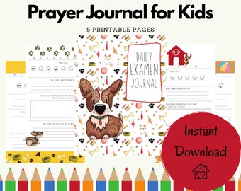 Catholic Kids Gratitude Journal | Rainbow Kids Journal | Prayer Journal ...