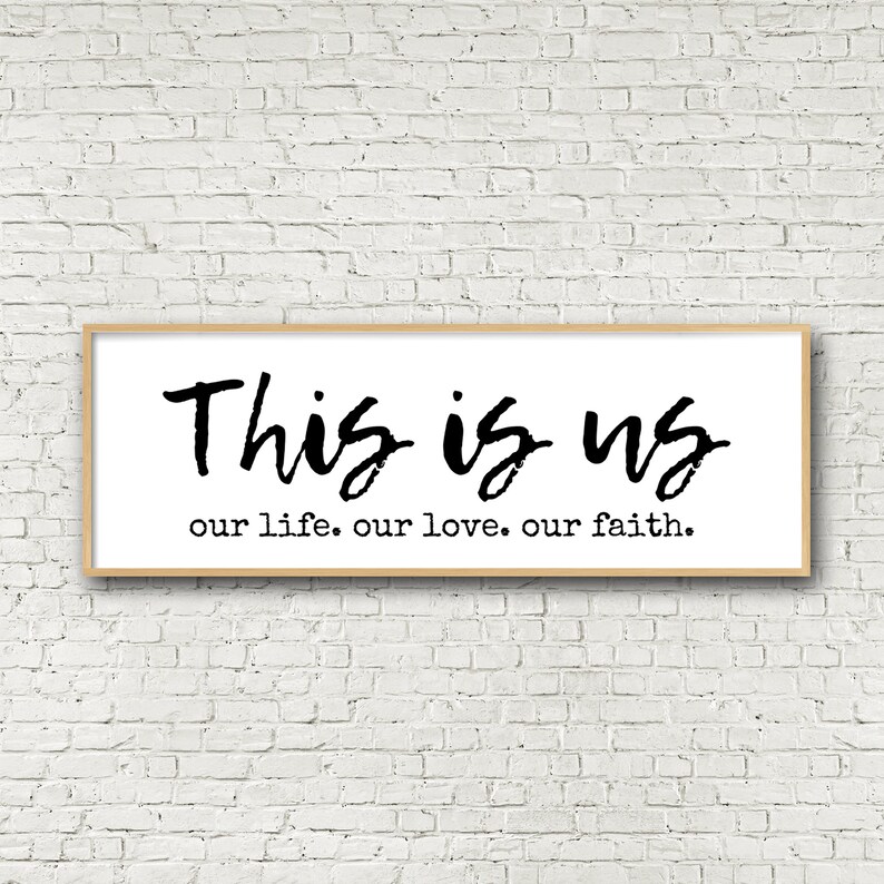 This is Us Sign Catholic Art Print Digital Download A - Etsy