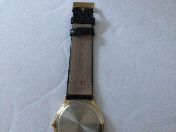 Tiffany & Co. Unisex Portfolio Gold Plated Watch - image 6