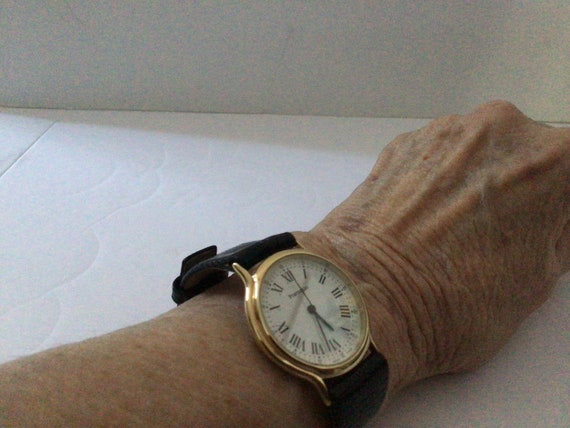 Tiffany & Co. Unisex Portfolio Gold Plated Watch - image 3