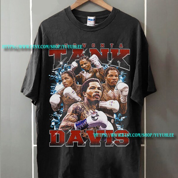 Gervonta Davis Shirt, Tank Shirt, Gervonta Boxer Shirt, Gervonte Tank Boxer Shirt, Gervonta Vintage Graphic Tee YH859