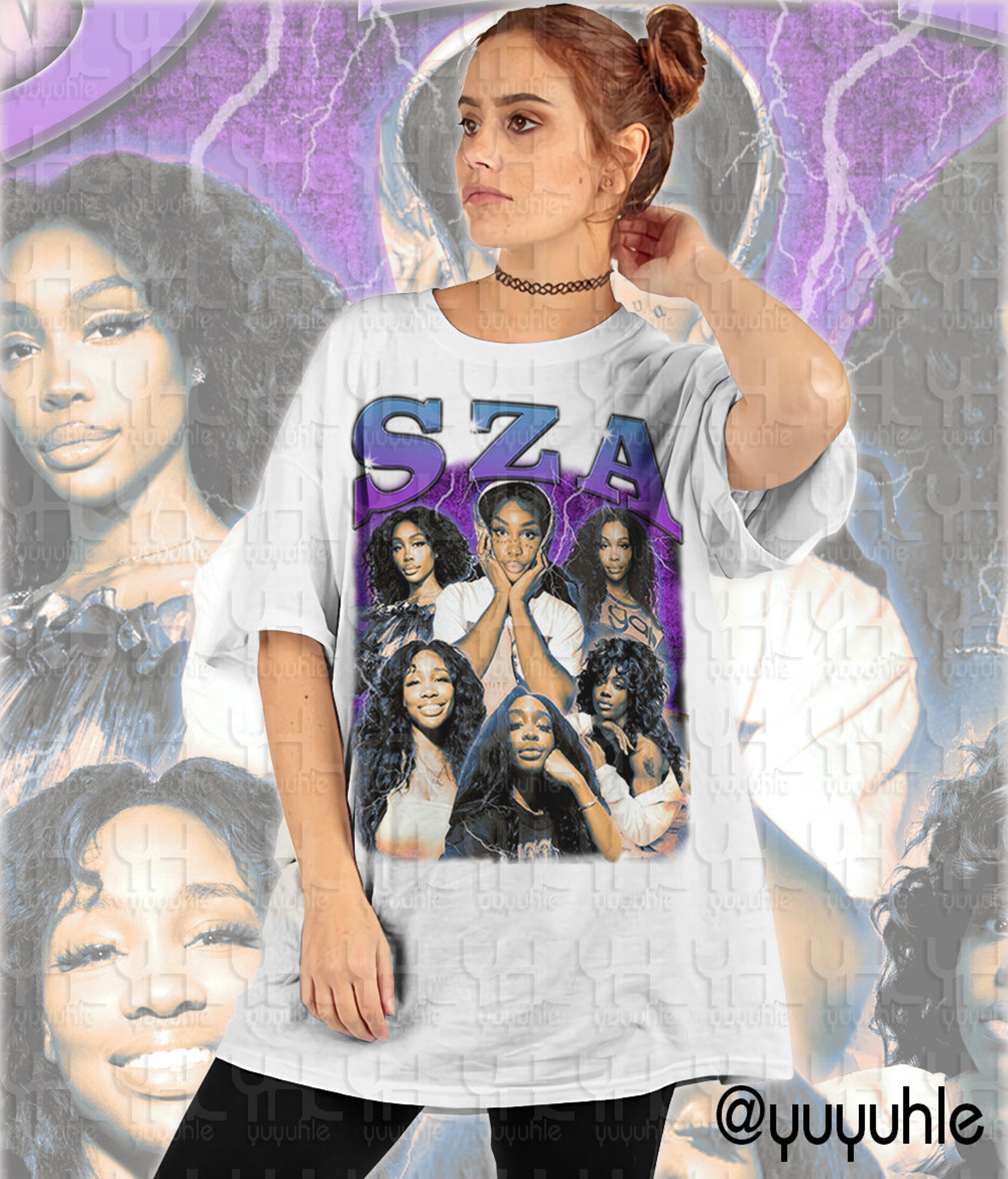 SZA Shirt SZA Printed Graphic Tee Sza Ctrl Fan Shirt Sza Etsy