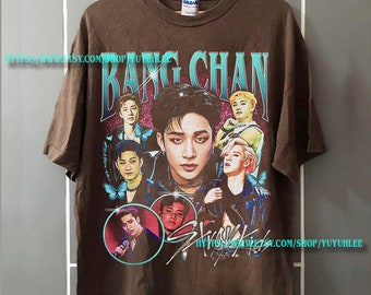 Stray Kids Bangchan Retro Bootleg T-shirt - chemise pour enfants errants - Kpop Tshirt - Kpop Gift For her or him - Skz Shirt Yyl258