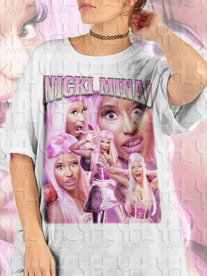 nicki minaj graphic tee shirt