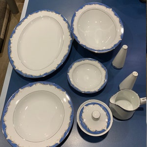 Nine Piece China Serving Set