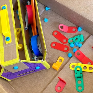 SOLO ARCHIVOS - Archivos del juego de construcción de cartón para niños