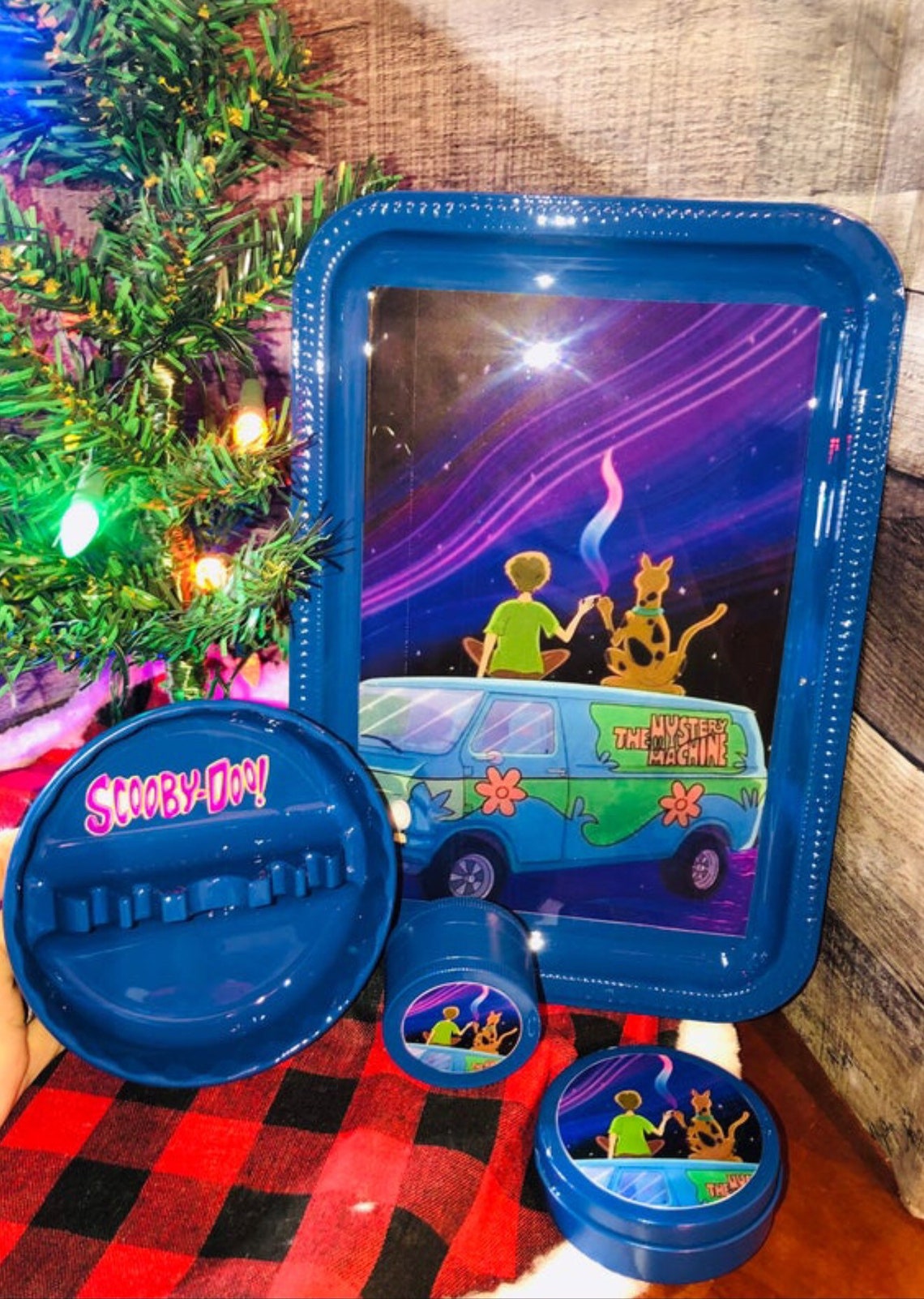 Scooby Doo rolling tray set Etsy