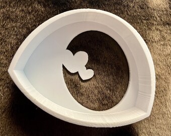 3D Printed Fursuit/Costume “Follow Me” Heart Eye Blanks