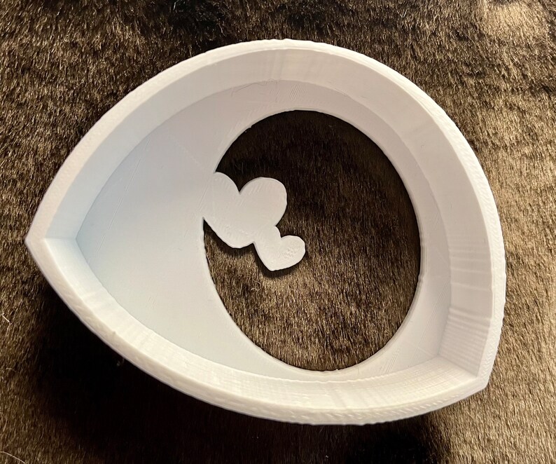3D Printed Fursuit/costume follow Me Heart Eye Blanks - Etsy
