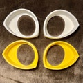 3D Printed Fursuit/Costume “Follow Me” Eye Blanks