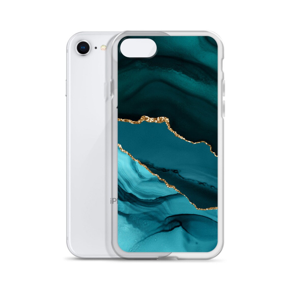 Teal Marble iPhone Case Teal iPhone XS Case Teal iPhone 11 | Etsy
