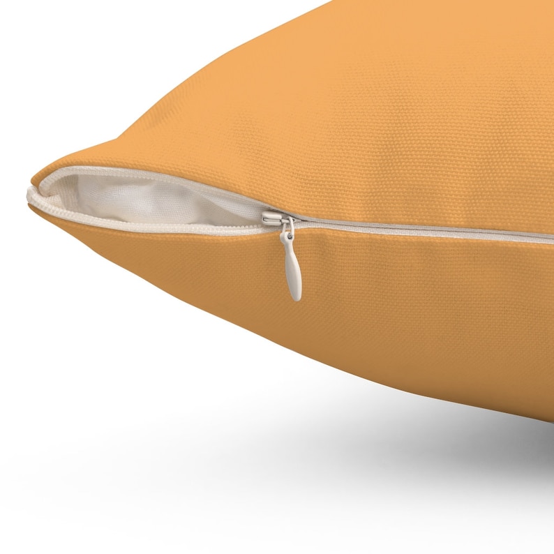 18 x 18 20 x 20 Farmhouse Pillow Orange Fall Pillow 14 x 14 16 x 16 Orange Throw Pillow Orange Square Pillow Orange Accent Pillow