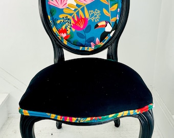 Bohemian Tropical Paradise Chair