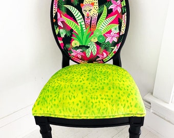 Jungle Leopard Chair