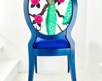 Chinoiserie Chic Dining Chair