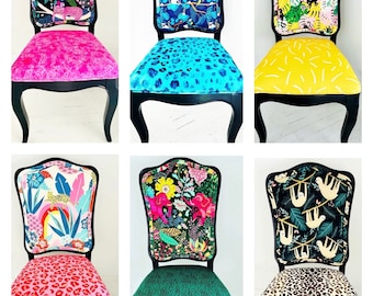 Set of 6 Customizable Jungle Boogie Chairs