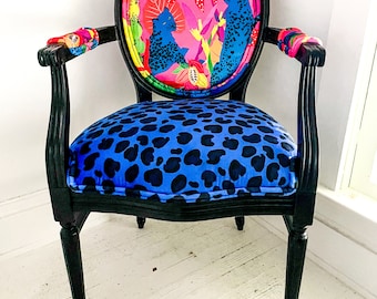 Jazz Cats Custom-Designed Armchair