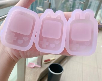 Chubby Kawaii Penguin Bird Flexible Plastic Mold For Resin Crafts Jewelry Decoden