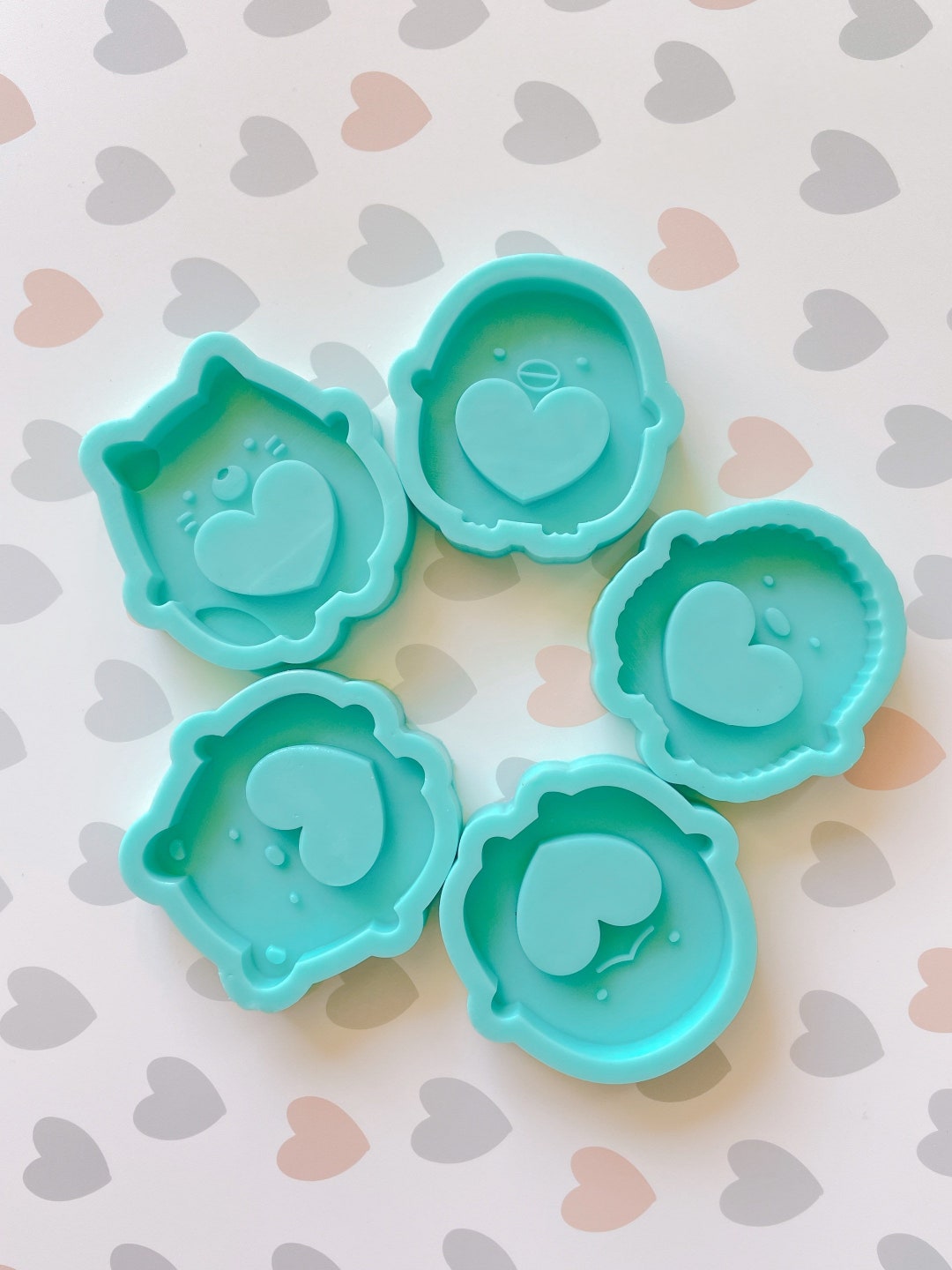 Cute Silicone Resin Shaker Mold Etsy