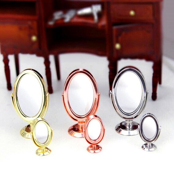 Miniature mirror Miniatures Miniature home decoration Etsy
