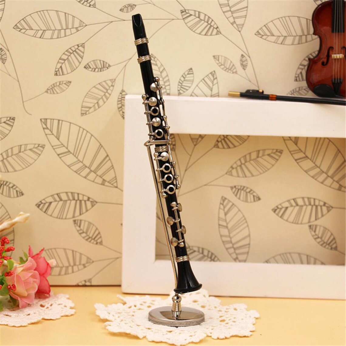 Miniature Miniature musical instrument Dollhouse Etsy