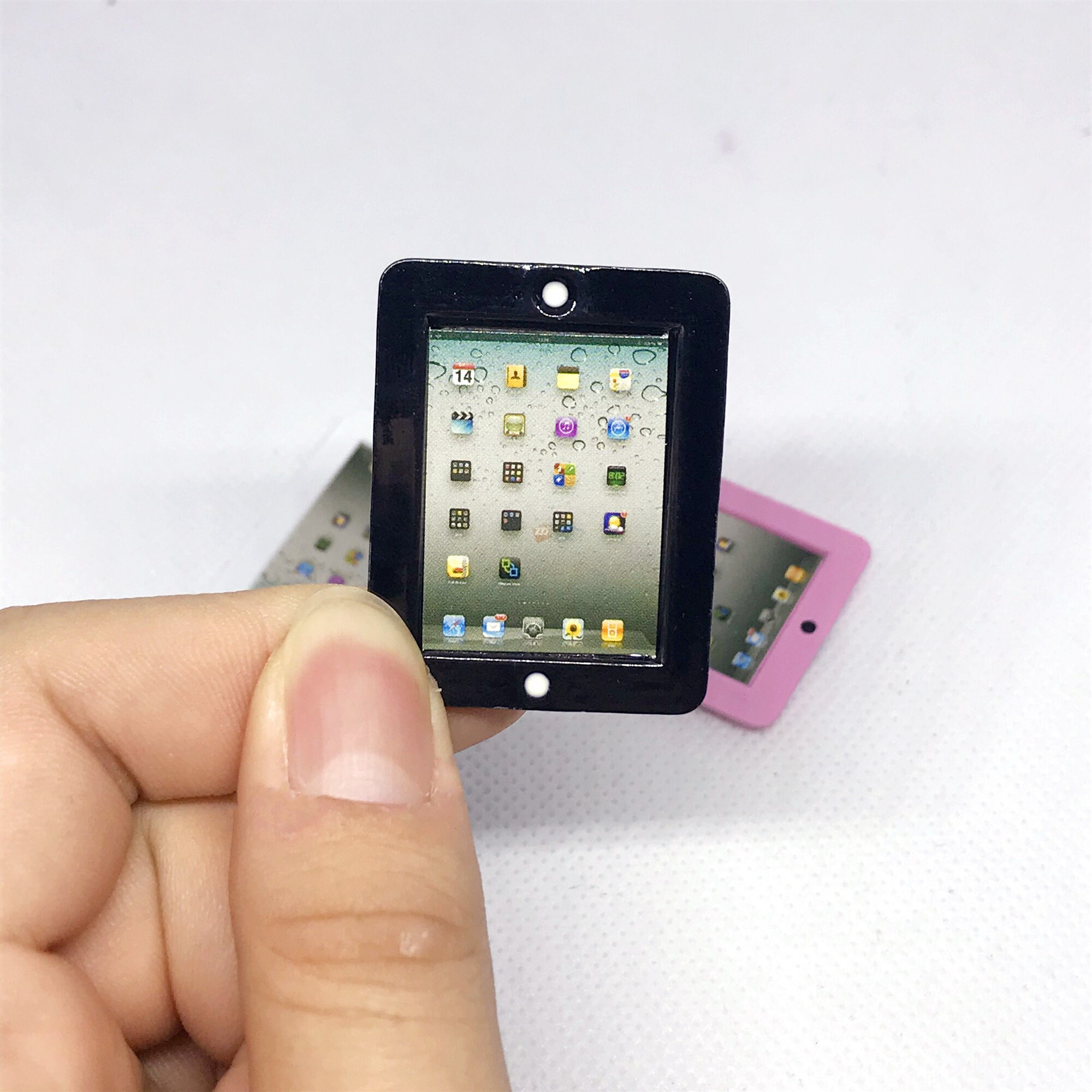 Miniature apple ipad Miniatures Miniature study decoration | Etsy