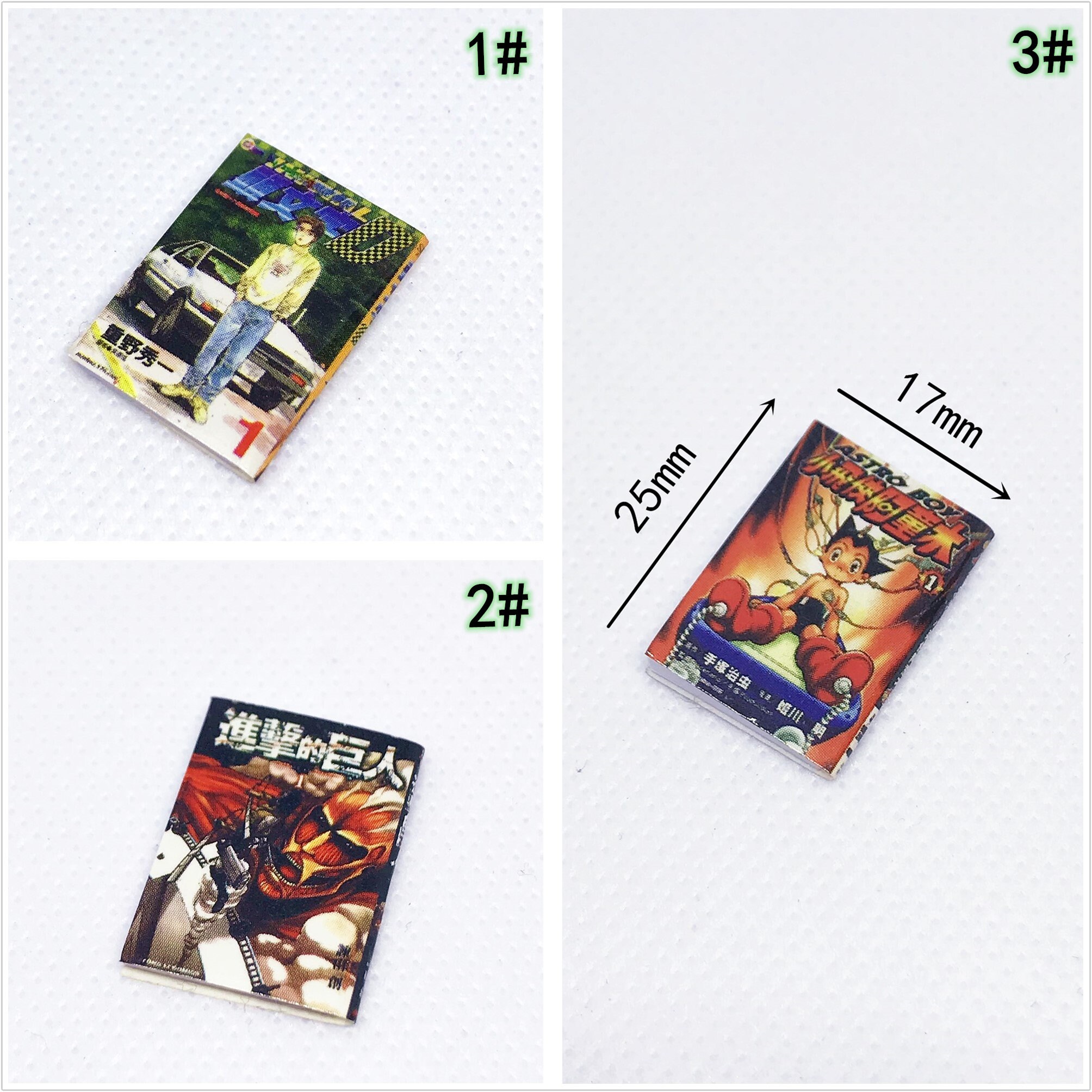 Miniature comic booksset of 3 Miniature painting Miniatures Etsy