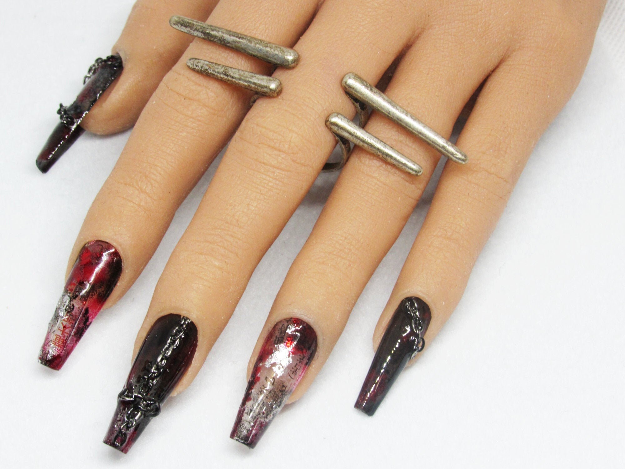 Edgy Nail Art - Etsy