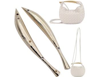 Zinc alloy Dolphin handle for bags purse handle