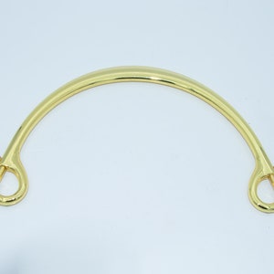 Bag handle, handle, spring buckle, connected handle, zinc alloy material, hanging plated image 5